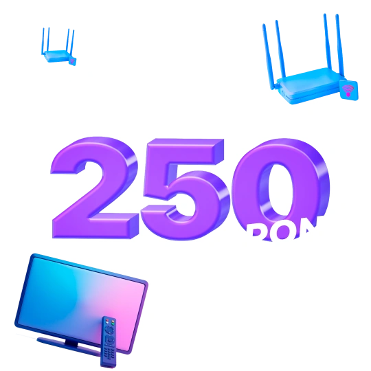 ЭВО пакет GPON 250/695